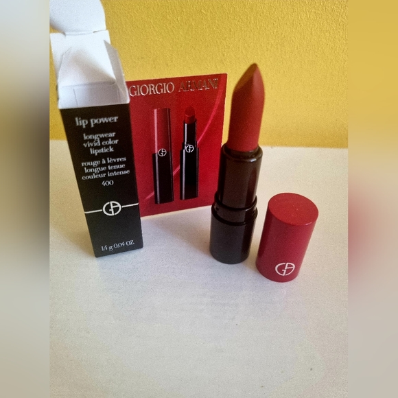 Giorgio Armani Lip Power Vivid Colour Lipstick & ×3 my way floral samples travel - Picture 2 of 6
